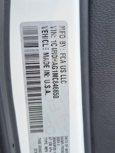 2021 Dodge Durango SXT Plus Blacktop Package