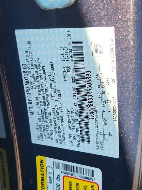 2024 Ford Mustang Dark Horse