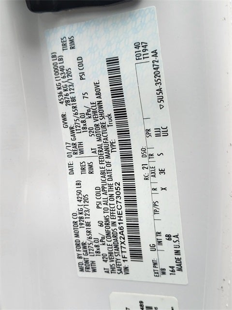 2017 Ford F-250SD Lariat