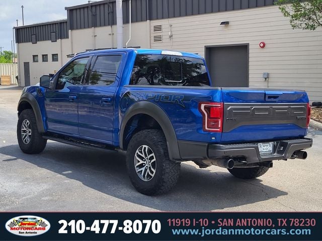 2017 Ford F-150 Raptor SUPERCREW 4X4 802A PKG