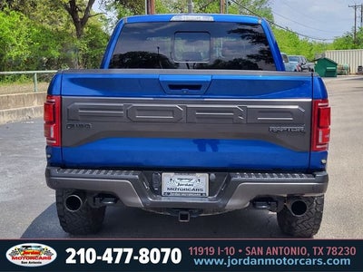 2017 Ford F-150 Raptor SUPERCREW 4X4 802A PKG