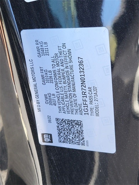 2022 Chevrolet Camaro SS 1SS