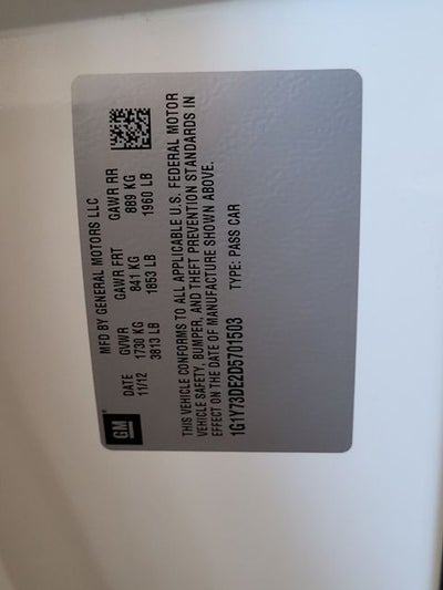 2013 Chevrolet Corvette 427