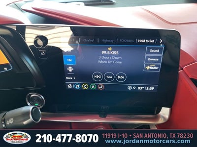 2023 Chevrolet Corvette Stingray 3LT Z51 PERFORMANCE PACKAGE