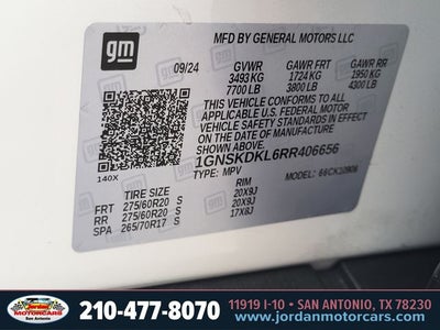 2024 Chevrolet Suburban Z71