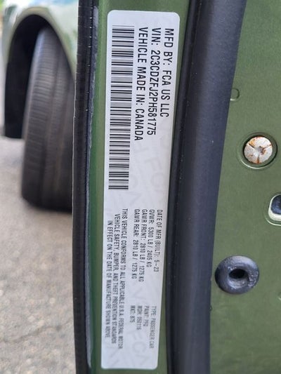 2023 Dodge Challenger R/T Scat Pack Widebody Swinger Special Edition