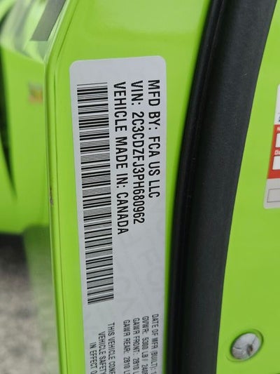 2023 Dodge Challenger R/T Scat Pack Widebody