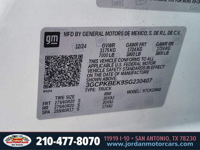 2025 Chevrolet Silverado 1500 Custom