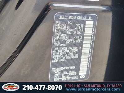 2022 INFINITI QX80 LUXE