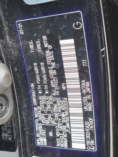 2021 Lexus GX 460 5-DOOR SUV 4x4